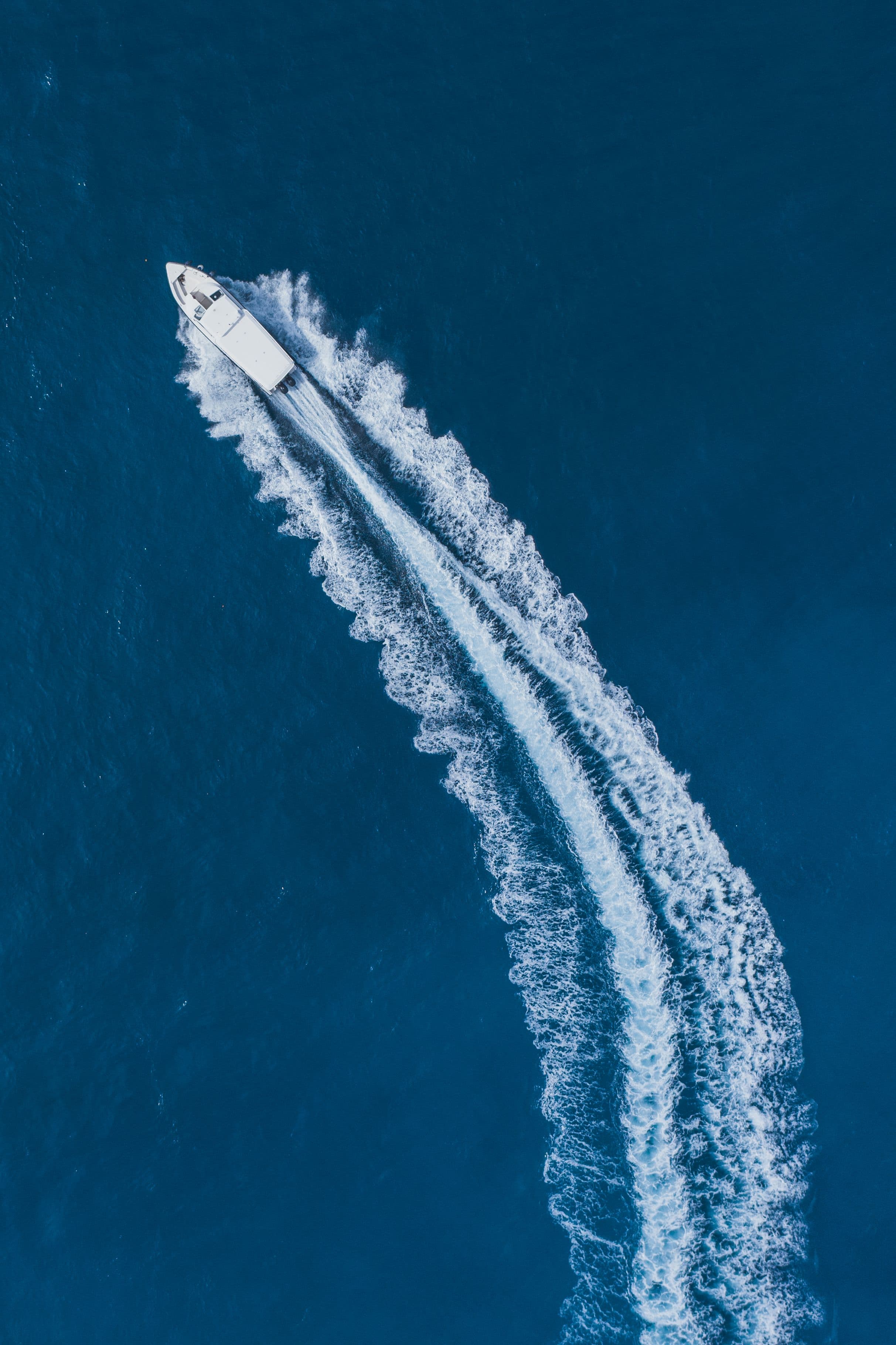 Fishing vessel on turquoise water